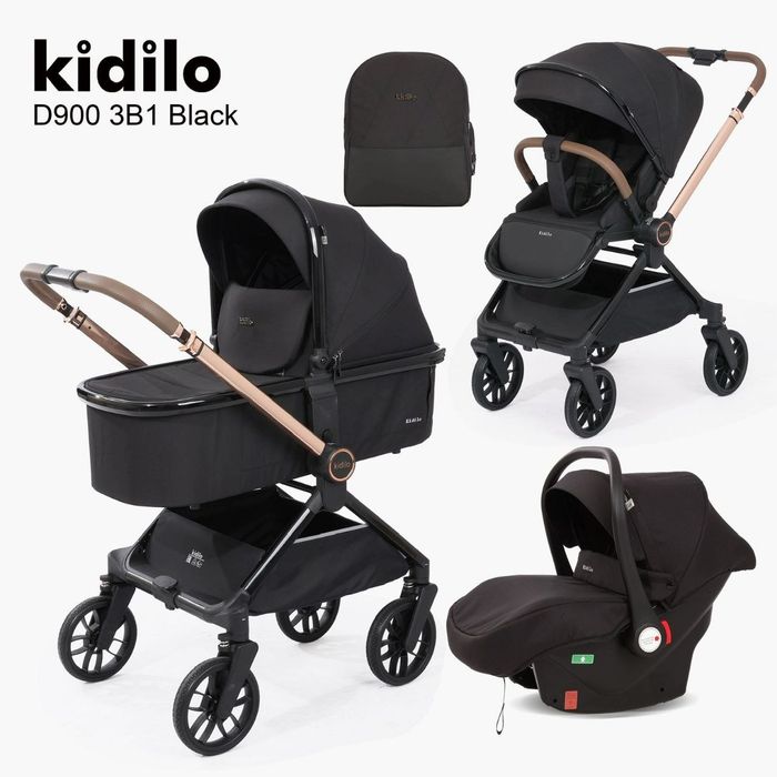 Коляска универсальная 3 в 1 Kadilo D900