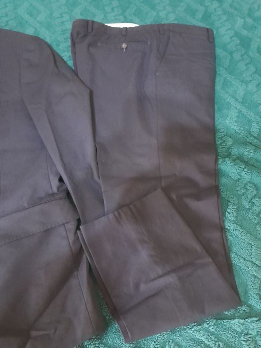 Costum negru barbati 52 2 piese