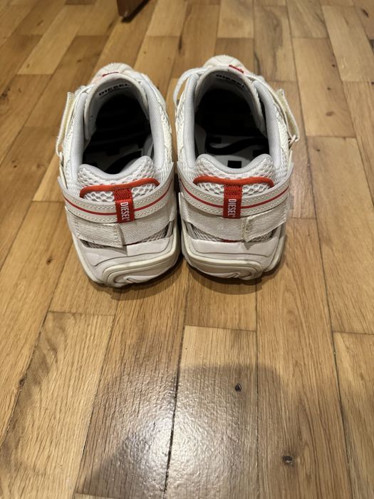 Diesel White S-Prototype-Cr Sneakers