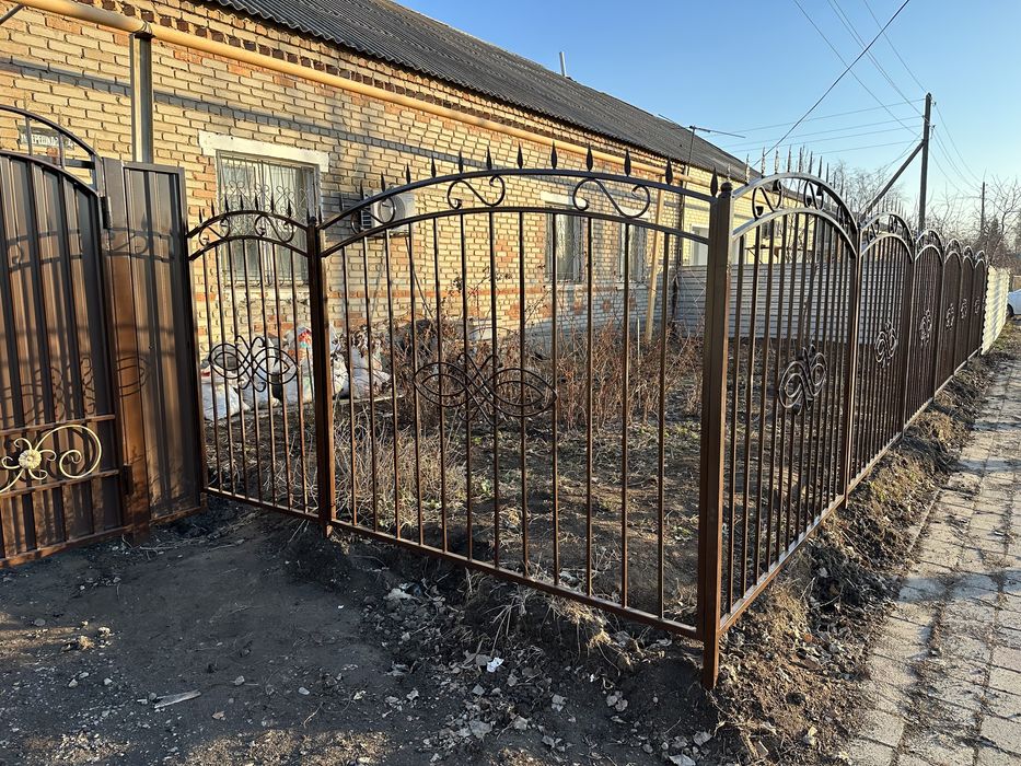 Ворота кованные