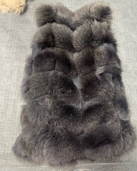 Елек естествен косъм лисица