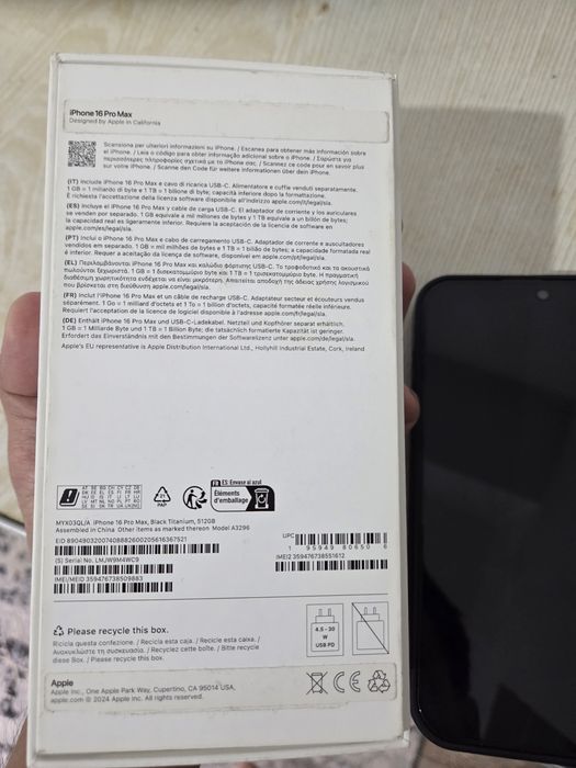 Iphone 16 Pro Max 512 GB