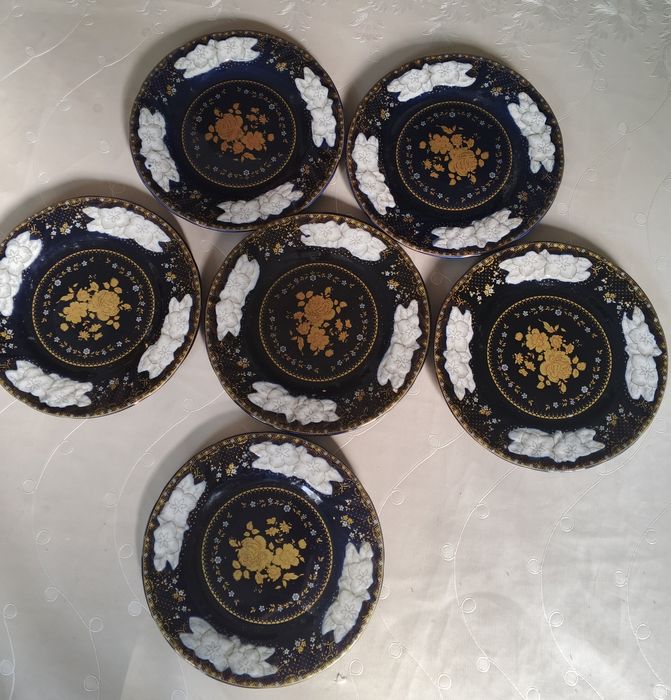 Десертные тарелки - 6 штук