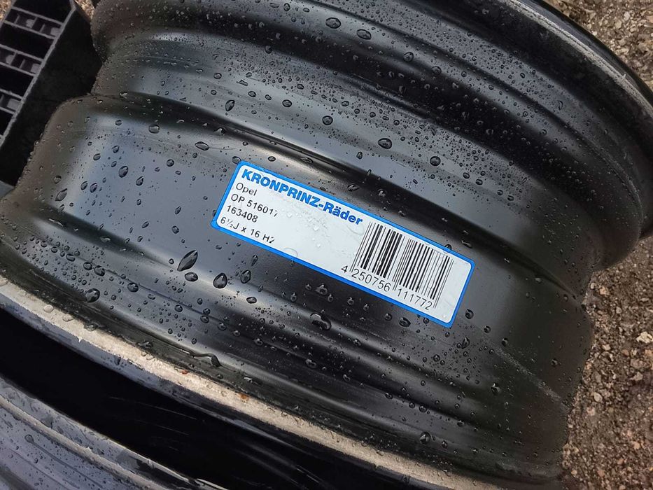 4бр.Оригинални железни джанти 16" 5x105 за Opel Astra J,K,Mokka,Cruze