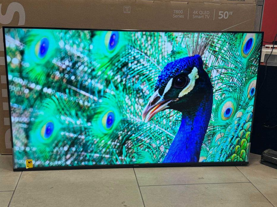 НОВ! Телевизор PHILIPS 50PUS7810 4K Ultra HD QLED Smart TV