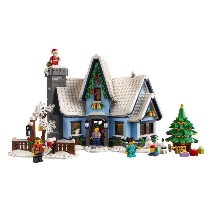 Lego 10293 Посещението на Дядо Коледа , Lego Icons , Lego Santa's Visit