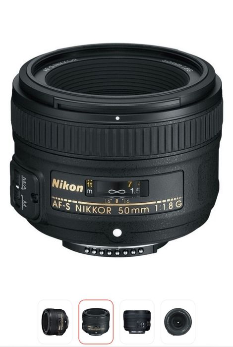 объектив Nikon 50 1,8G
