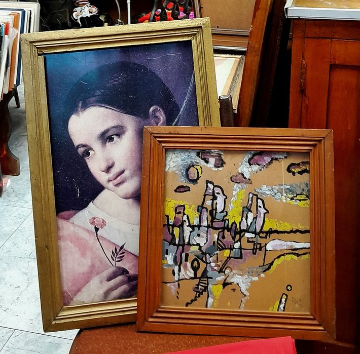 Картины в ассортименте. Винтаж.