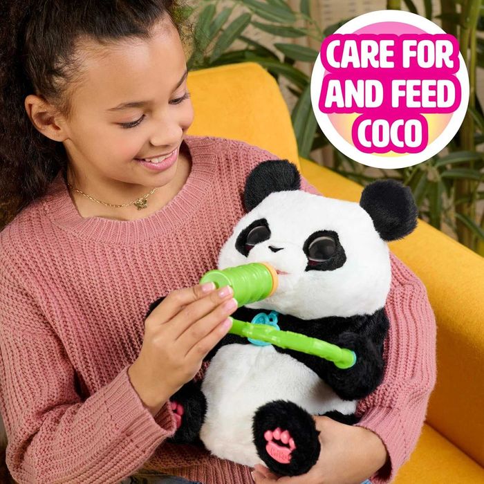 Интерактивна Търкаляща се Панда Coco Fur Real
