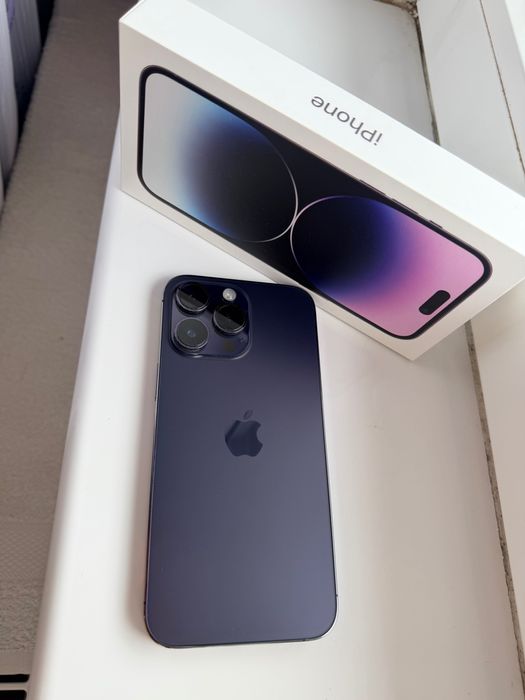 Vând iPhone 14 Pro Max 128 GB Deep Purple
