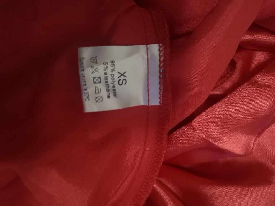 Rochie eleganta  roșu intens
