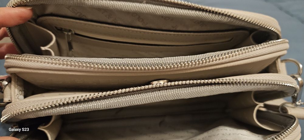 Дамска чанта Just Polo бежова