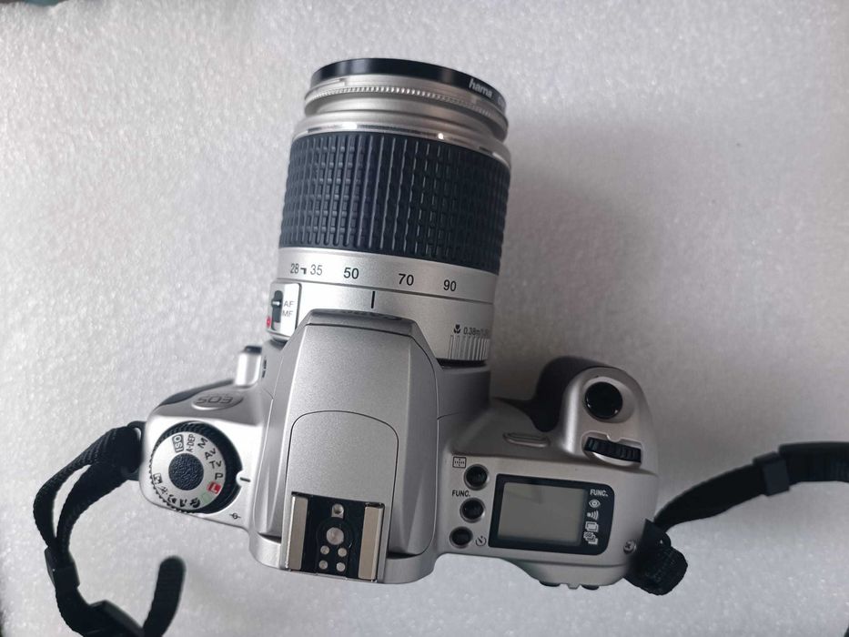 aparat foto slr film Canon EOS 300 cu  Canon EF 28-90mm f/4-5.6  functional