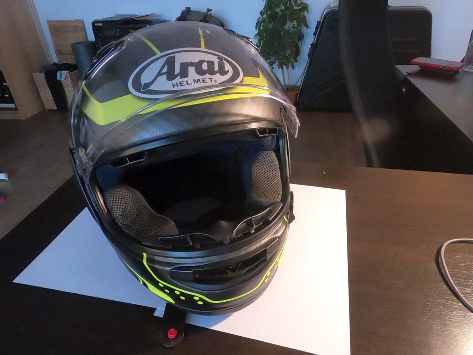 Casca Arai QV-Pro Drone Yellow