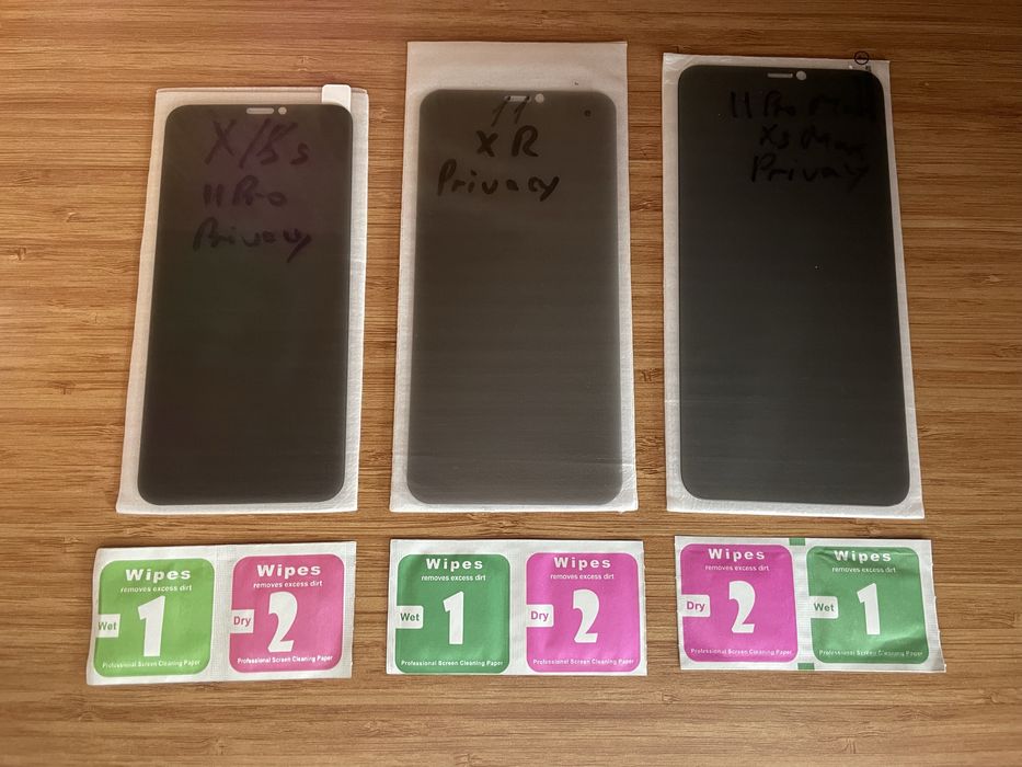 Vand Folie sticla Privacy iphone x,xs,11,12,13 mini,14 plus,15 pro max