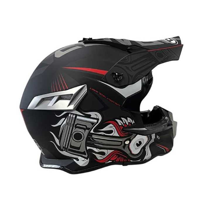 Кросова каска SPARK, Full Face, DOT, Размер: S; M; L; XL - Вело, Мото