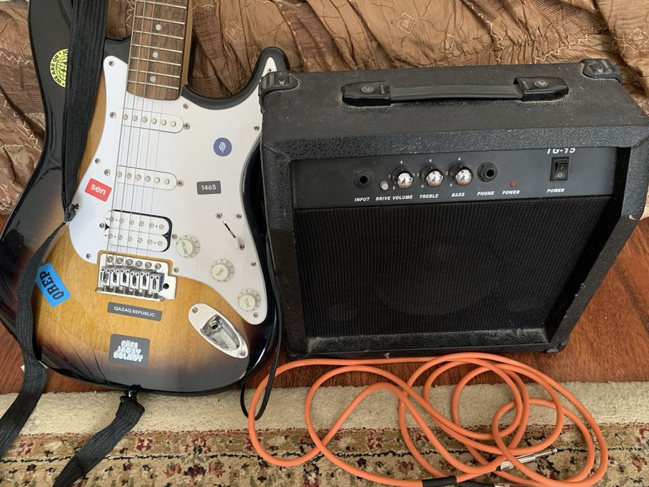 Squire Guitar and Amp for sale