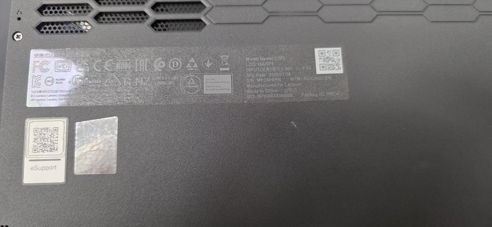 Лаптоп Lenovo GPU