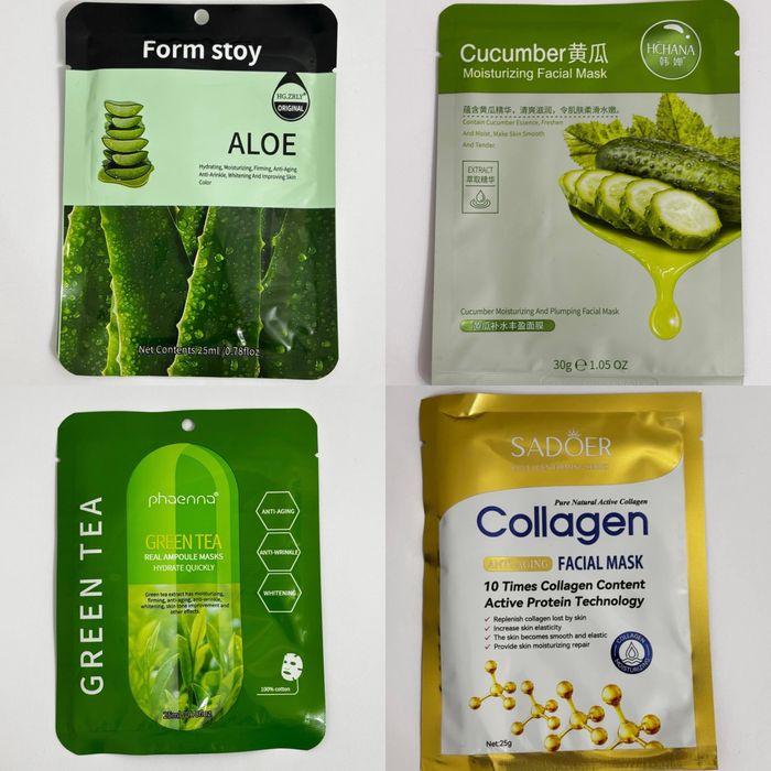 Маска для лица тканевая