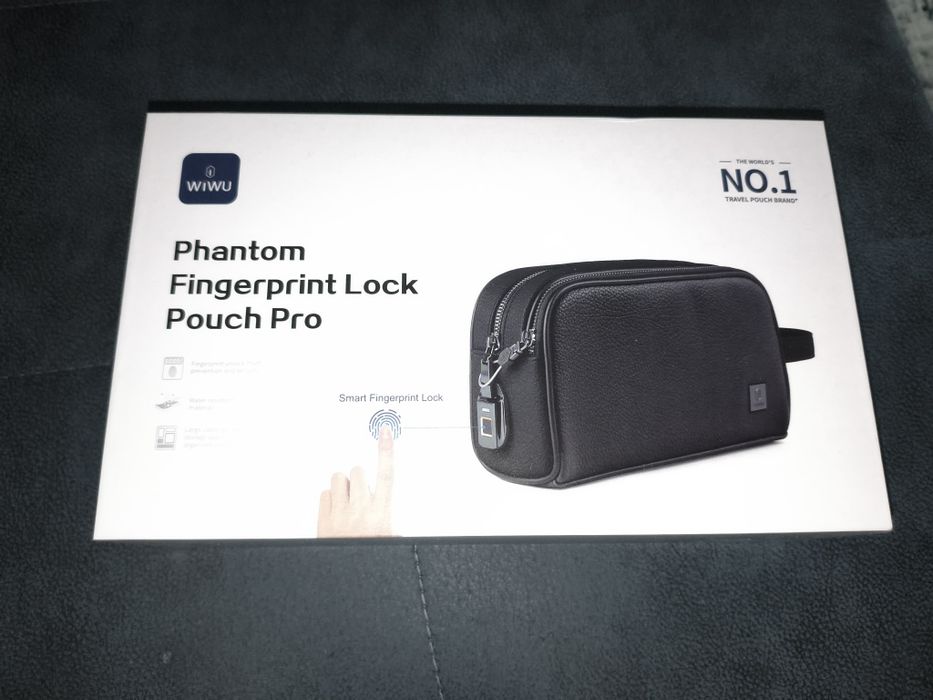 Кошелек с отпечатком пальца