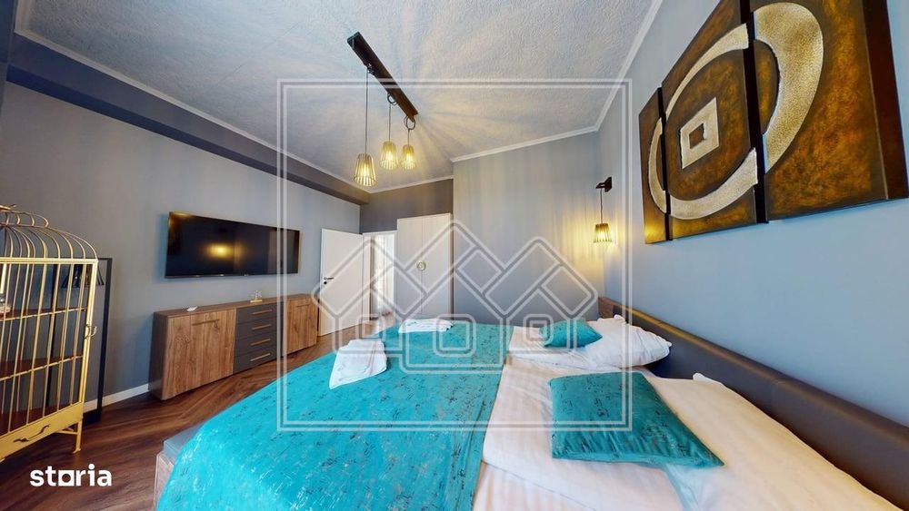 Penthouse de vanzare, terasa de 120 mp, mobilat si utilat confort lux