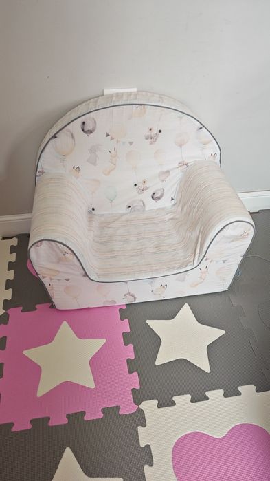 Бебешки фотьойл + меко килимче Животни