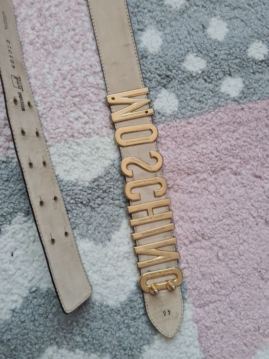 Curea din piele Moschino S