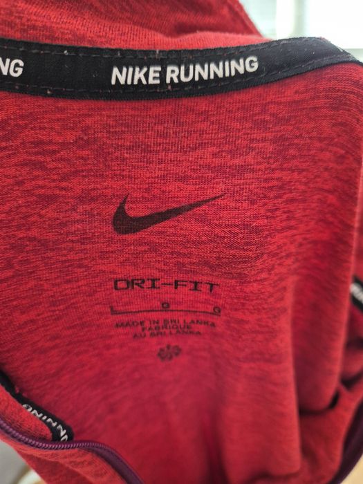 РАЗПРОДАЖБА! Мъжка блуза Nike Running - Размер Л - футбол - бягане