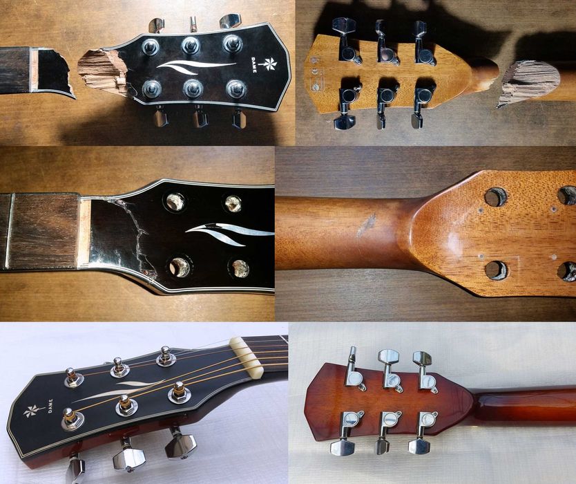 Профессиональный ремонт гитар