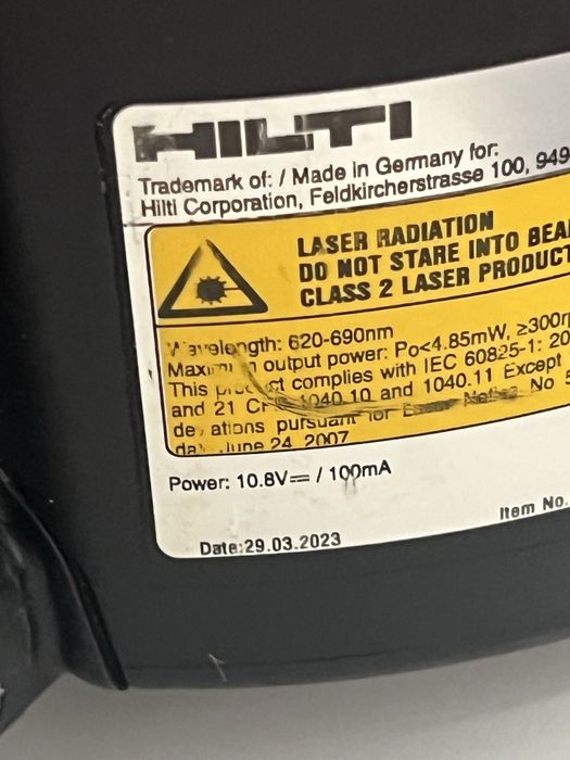 Hilti PR 2-HS nivela laser rotativa 2023