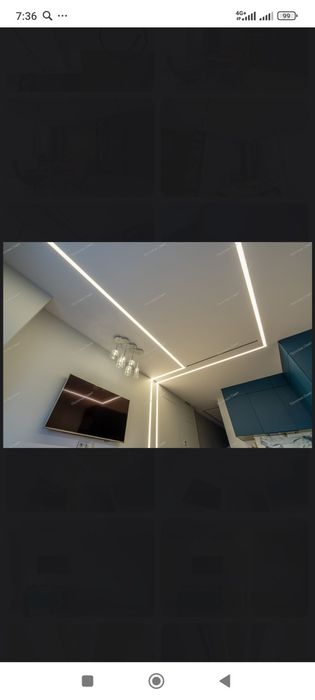 Натяжные потолки