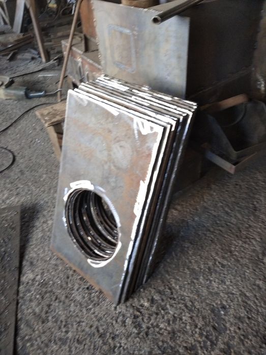 Плита на печь стальная