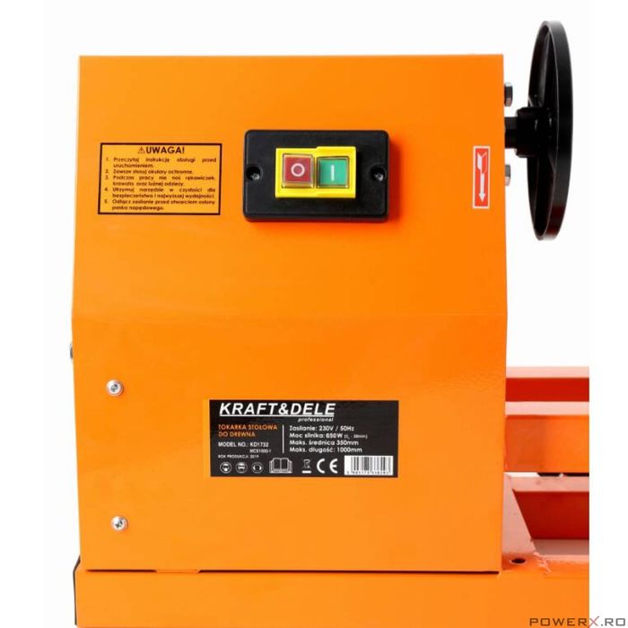 Strung de banc pentru lemn, viteza reglabila, 650 W, 220V, 1000 mm,