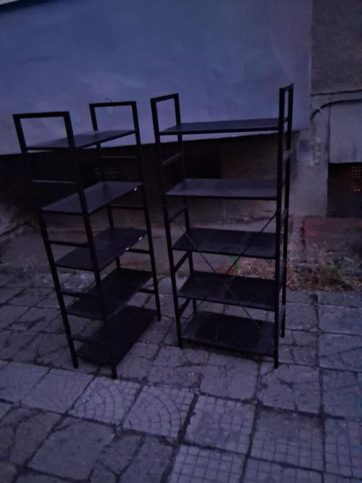 Метален стелаж / Етажерка 160 см – 5 рафта