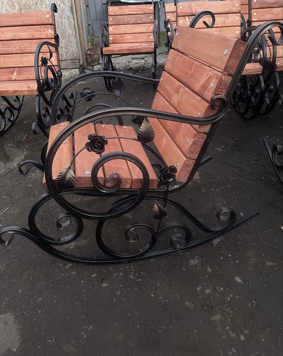Scaun tip balasor rustic