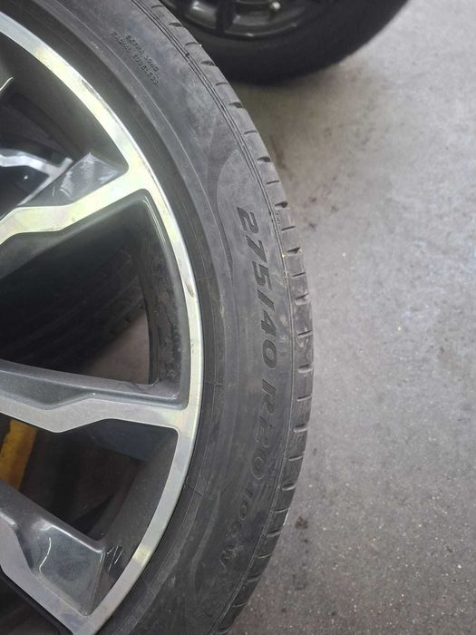 Vând set anvelope de vară Pirelli P Zero – omologare BMW 275/40/R20 si 245/45/R20