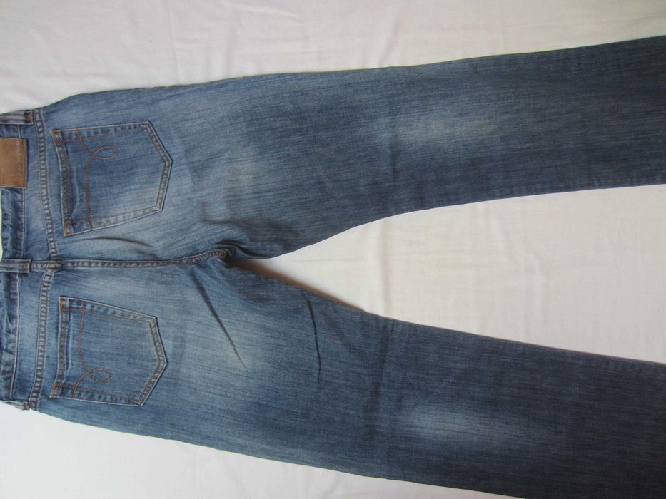 Blugi Calvin Klein,W34 L34,Talie=90cm,Lung=109cm,drepti