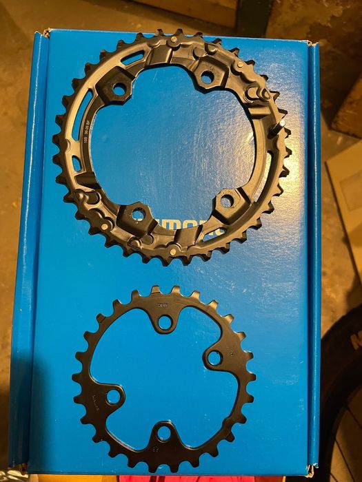 Нови плочи за курбели Deore 36T и26