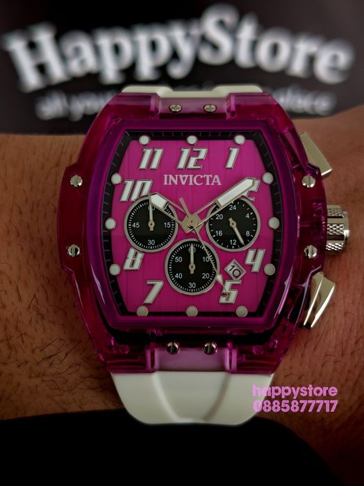 INVICTA Ghost Purple 47 mm, Инвикта нов ръчен часовник