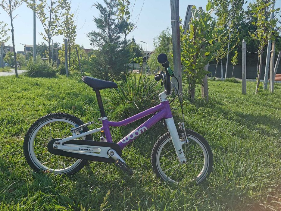 Bicicleta Woom 2 cu cric - stare excelenta