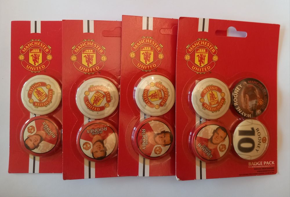 Футболни значки - Ливърпул, Челси, Манчестър Юнайтед