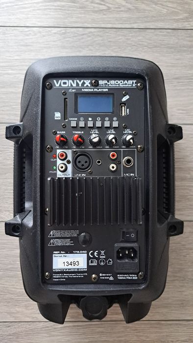 Boxa portabila Vonyx SPJ800ABT – Bluetooth – funcțională