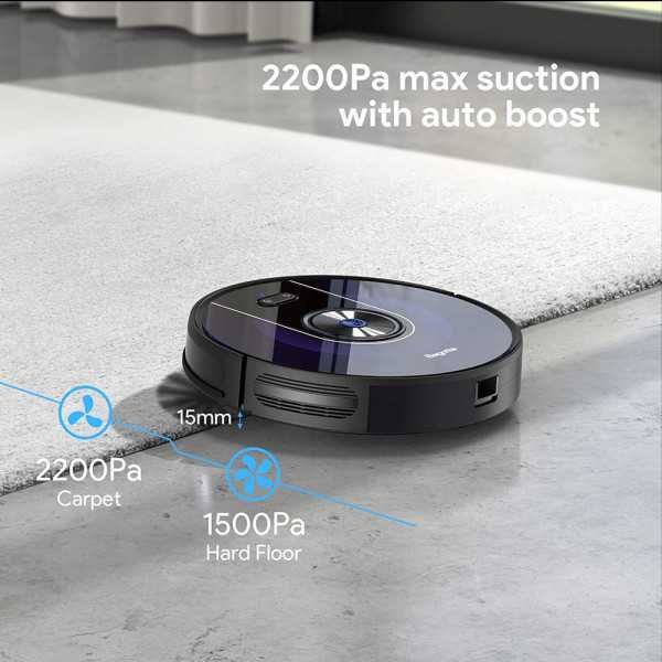 Мини прахосмукачка робот RX800 ROBOTIC VACUUM CLEANER гр. София