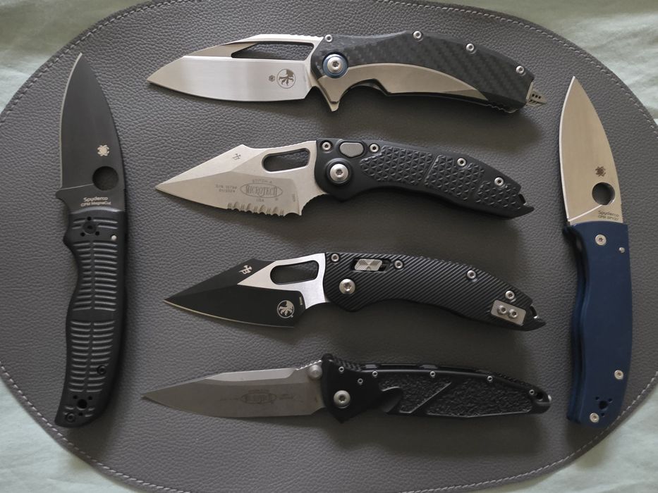 Ножове Microtech и Spyderco