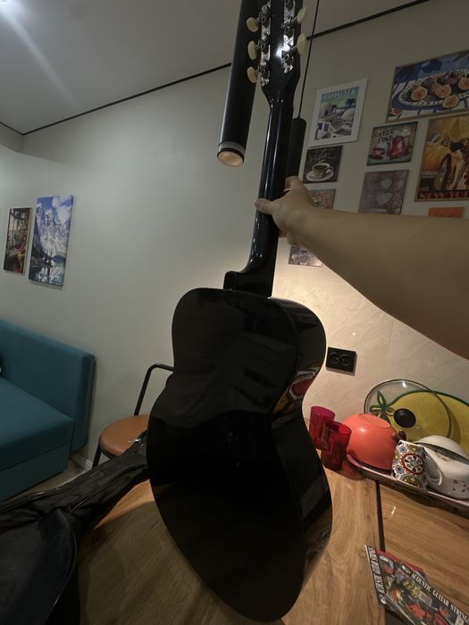 Гитара Гитара Ronnie Wood AG 38- BK CMP AMRWPCM0001 Black