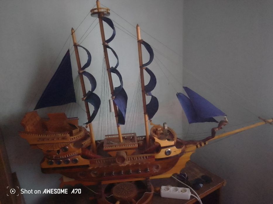 Ручное изделия корабль