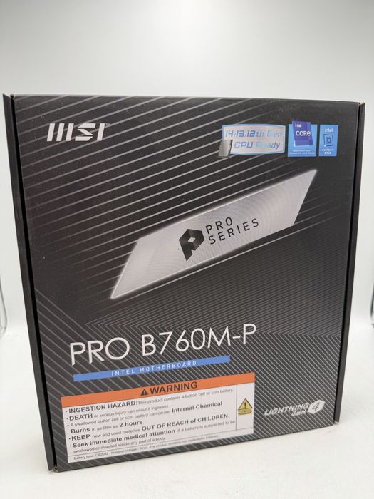Placa de baza MSI PRO B760M-P Sigilata