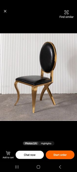 Стуллар нержавейки материалдан ясалган