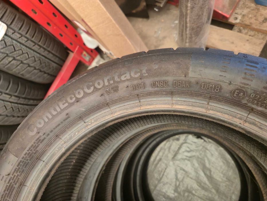 4 Anvelope de VARA - 185/50/16 81H - Continental Eco Contact 5 - APP NOI - DOT 2018 !