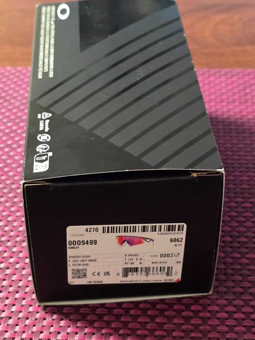 Oakley Sphaera Slash Giro D'Italia giro grey smoke/prizm road